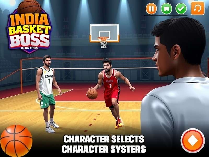 India Basket Boss Game Screenshot